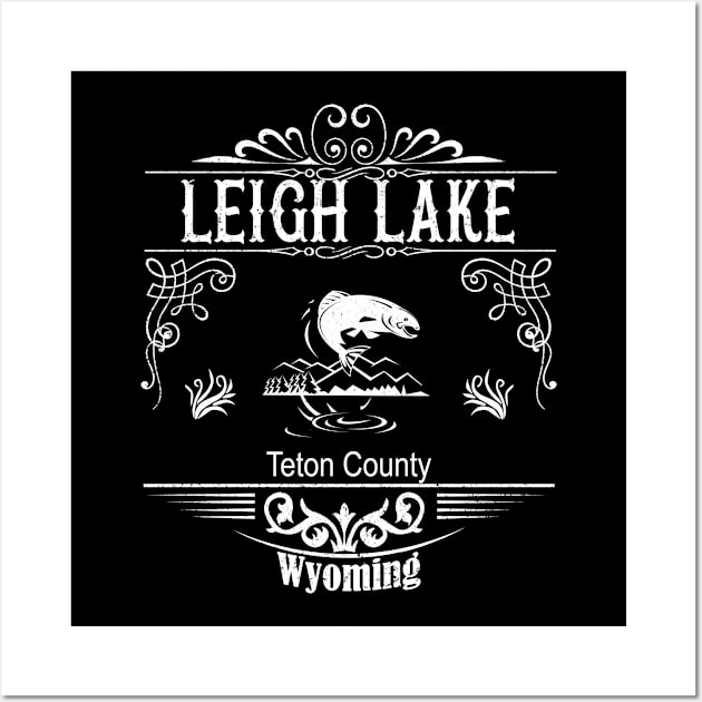 Leigh Lake Wyoming Wall Art by artsytee